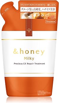&honey アンドハニー ミルキー プレシャス EX リペア 限定ヘアミルク Amazon | &honey (アンドハニー) ミルキー プレシャスEX リペア